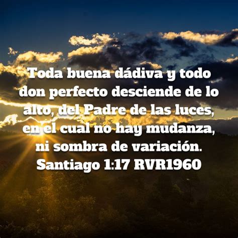 james 1 17 in spanish.